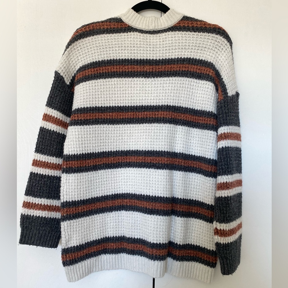 American Eagle oversized striped sweater